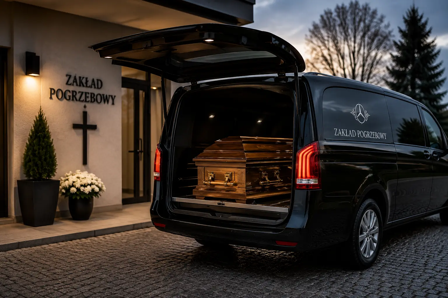 Transport zmarłych Grodzisk Wielkopolski