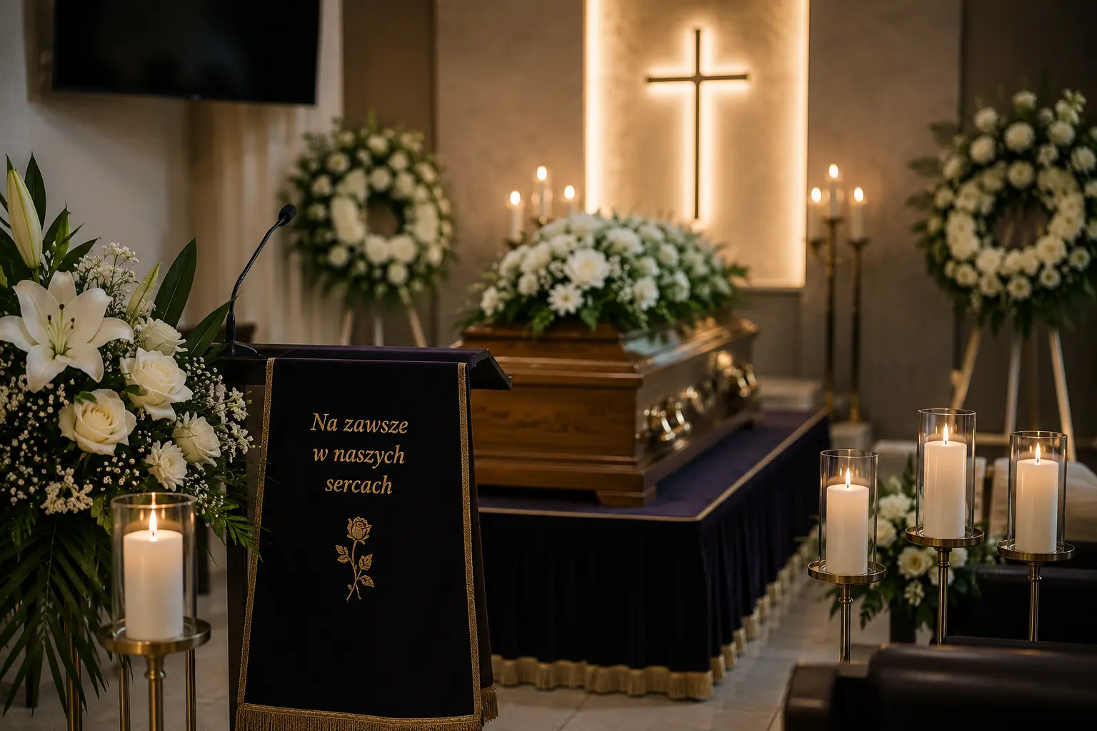 Oprawa ceremonii pogrzebowej Grodzisk Wielkopolski